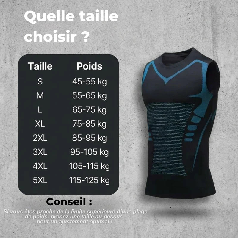 T-shirt de compression pour homme
